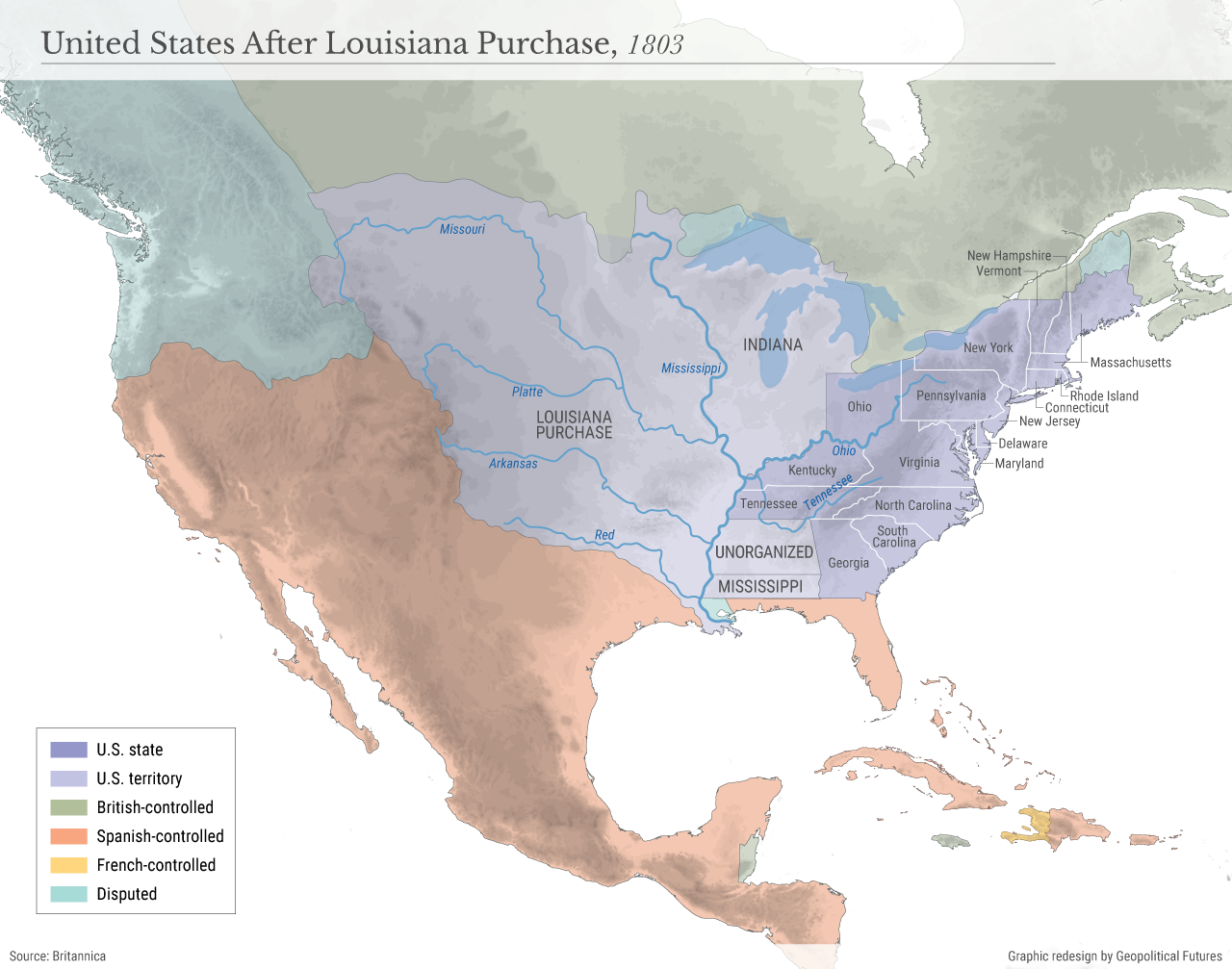 louisiana purchase states