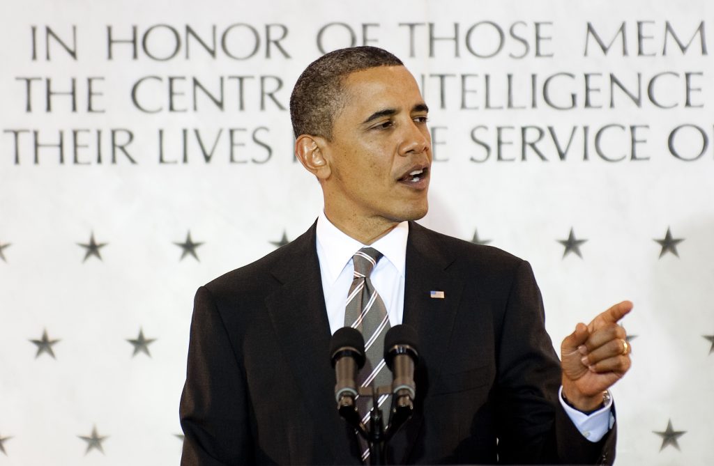 US President Barack Obama speaks at Cent