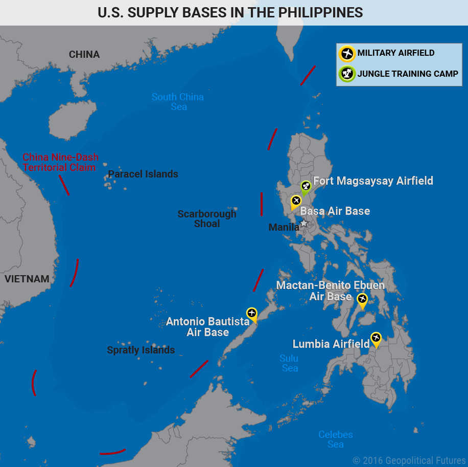 Us Military Base Philippines Map