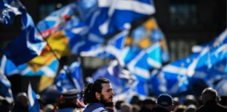 Scottish rally for independence