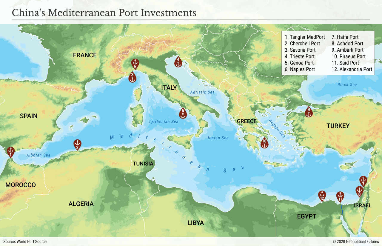 China's Mediterranean Port Investments
