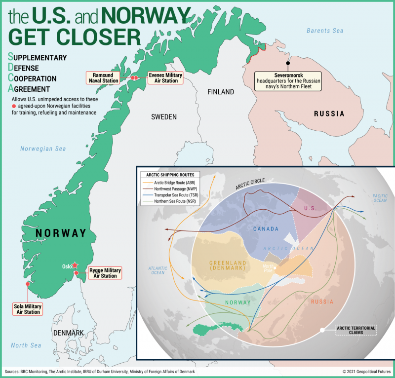 The US And Norway Get Closer Geopolitical Futures   WG Norway 800x766 