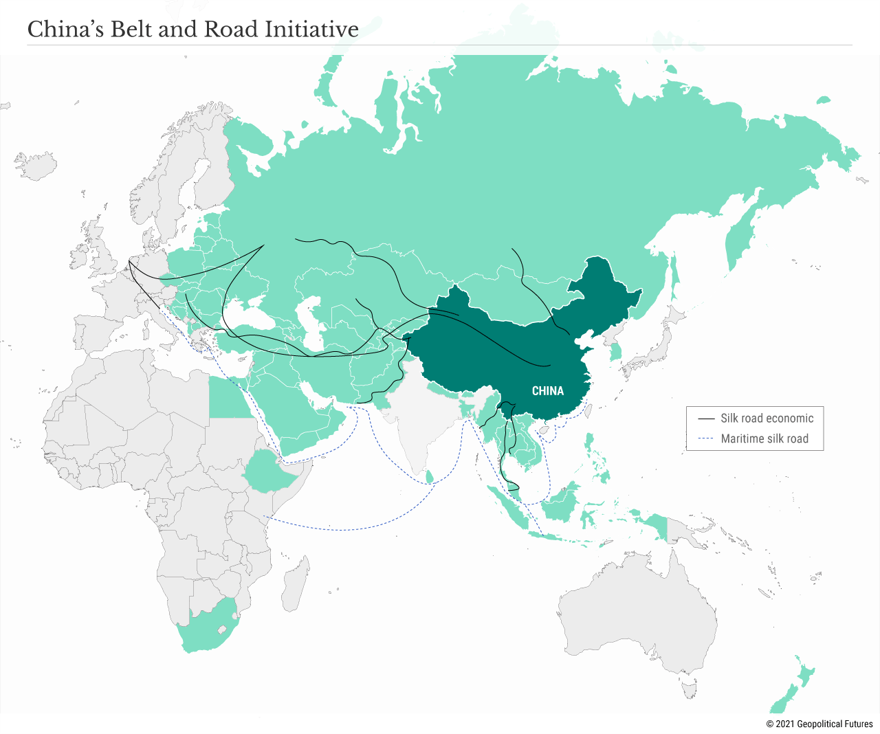 L'iniziativa cinese Belt and Road