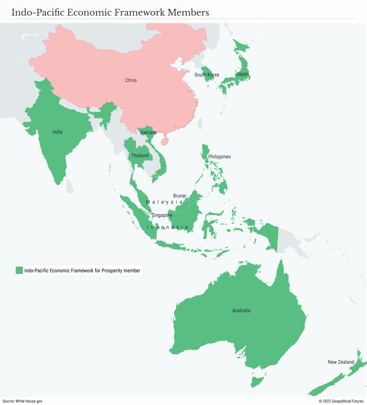Indo-Pacific Economic Framework Members