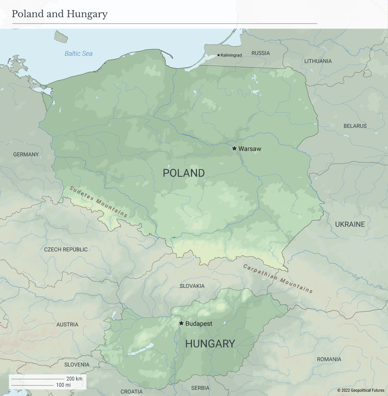 Poland and Hungary