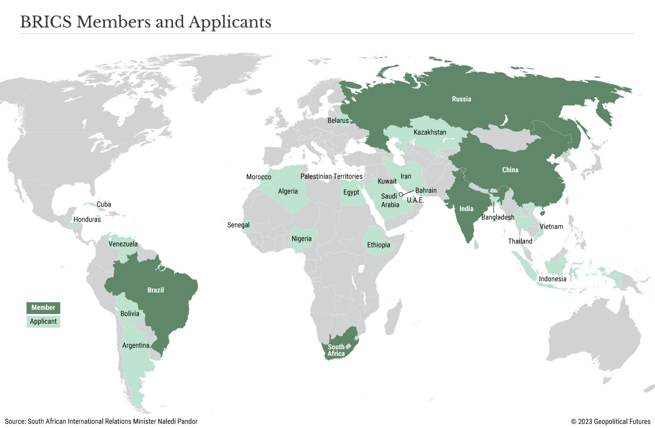 BRICS Members and Applicants